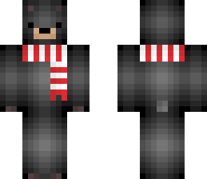 bear with scarf - first skin
