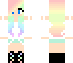 rainbow girl