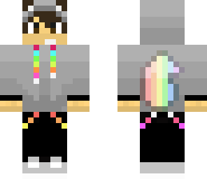 rainbow wolfy boy
