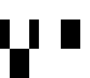 black white