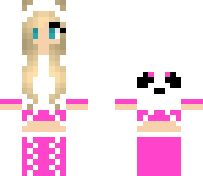 cute panda girl
