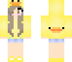 duck girl hoodie
