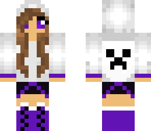 purple creeper girl