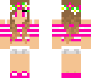 pink summer girl