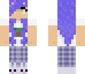 girl who likes minecraft