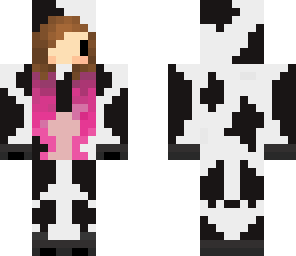 pink ombre cow onesie