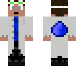 blue stone man