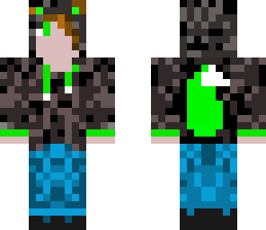 lime green wolf boy
