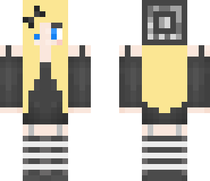blone goth girl