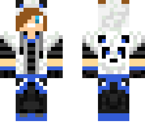 blue panda