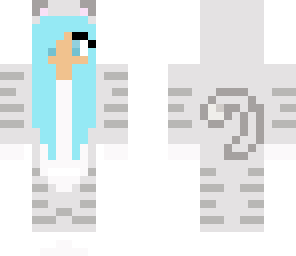 tiger blue girl