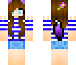brunette fox girl