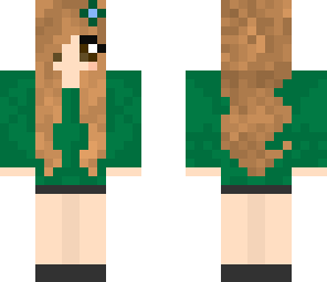 basic green girl