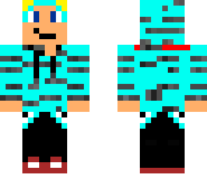 light blue tiger boy