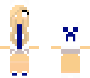 navy blue herobrine girl
