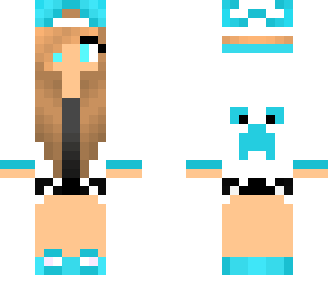 charged creeper girl