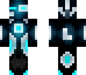 neon blue hunter