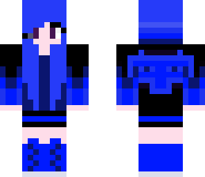 blue ender girl