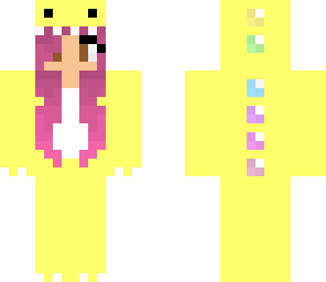 yellow dino girl