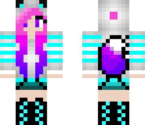 rainbow fox girl