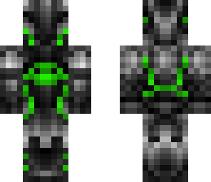 green robot