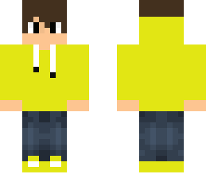 yellow teen hoodie