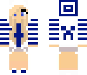 navy creeper girl