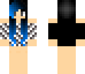 blue girl