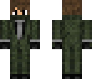 the creepy guy in camo suit