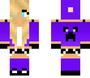 purple girl