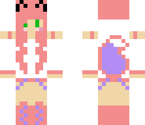 pink and purple fox