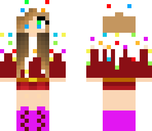 red velvet muffin girl
