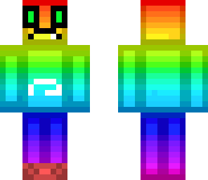 sad rainbow guy