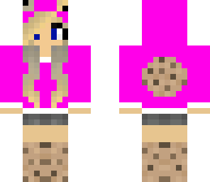 pink cookie girl