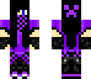 purple assasin girl