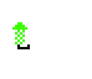 green firework