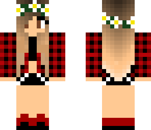 plaid girl