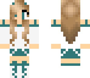teal and white kitty