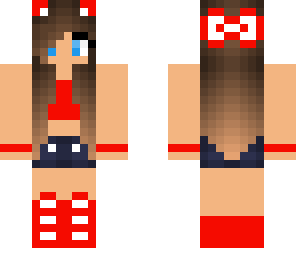 red cookie girl