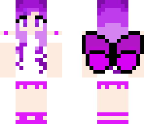 purple fairy girl