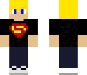 superman blond boy