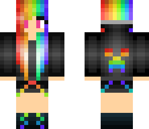 rainbow girl