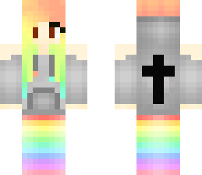 skin edit rainbow