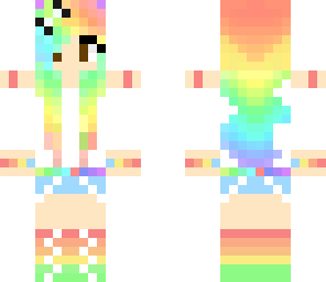rainbow girl by rainbowberry