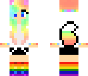 rainbow girl gamer