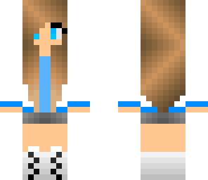 blue girl