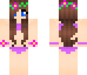 chica con bikini
