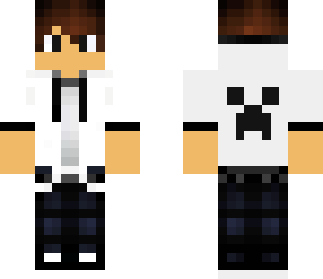 cool white creeper teenager