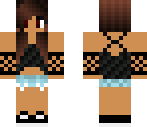 black tank top girl