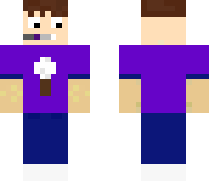 jahova with a purple shirt